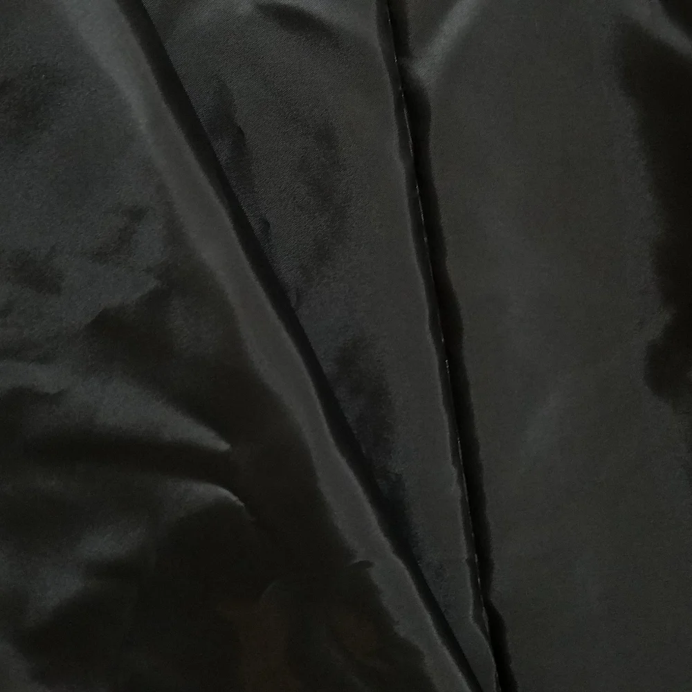 Black Lining Fabric Polyester 3 Yards 48 in. wide Cloth Dress Making Material